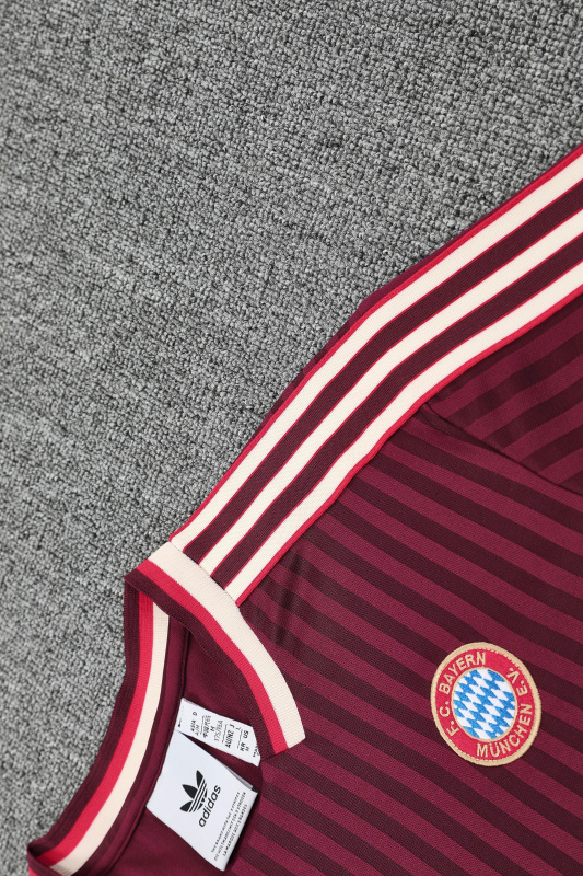 Bayern Munich Short Sleeve Training Kit 2025/2026 New Season Football Jersey Sports Shirt