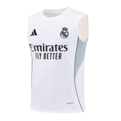 Real Madrid Vest Short Sleeve Training Kit 2025/2026 New Season Football Jersey Sports Shirt