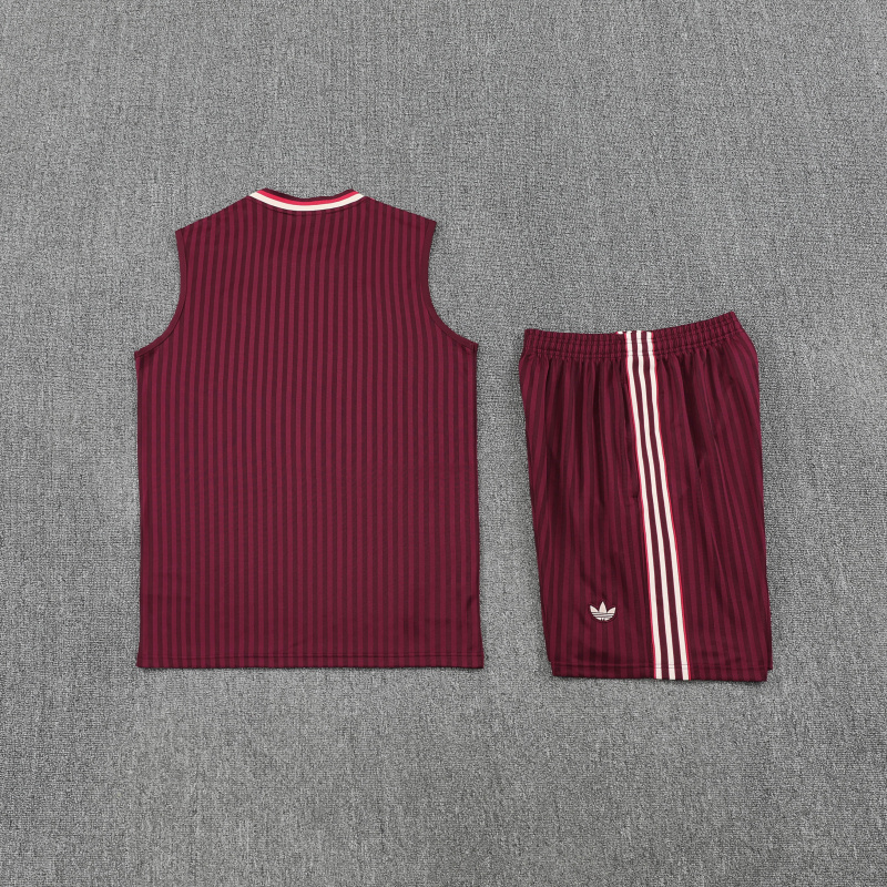 Bayern Munich Vest Short Sleeve Training Kit 2025/2026 New Season Football Jersey Sports Shirt