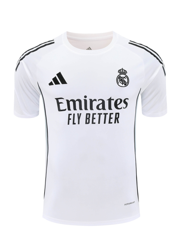 Real Madrid Short Sleeve Training Kit 2025/2026 New Season Football Jersey Sports Shirt