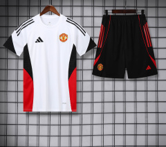 Manchester United Short Sleeve Training Kit 2025/2026 New Season Football Jersey Sports Shirt