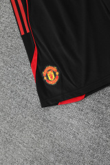 Manchester United Vest Short Sleeve Training Kit 2025/2026 New Season Football Jersey Sports Shirt