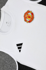 Manchester United Vest Short Sleeve Training Kit 2025/2026 New Season Football Jersey Sports Shirt