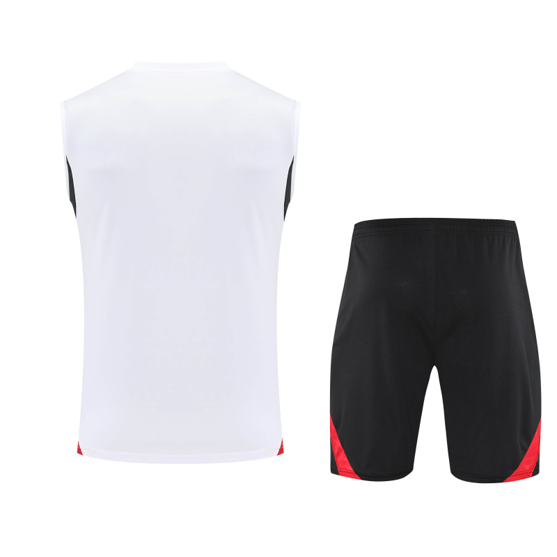 Manchester United Vest Short Sleeve Training Kit 2025/2026 New Season Football Jersey Sports Shirt