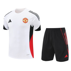 Manchester United Short Sleeve Training Kit 2025/2026 New Season Football Jersey Sports Shirt