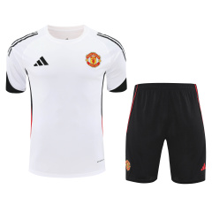 Manchester United Short Sleeve Training Kit 2025/2026 New Season Football Jersey Sports Shirt