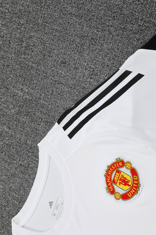 Manchester United Short Sleeve Training Kit 2025/2026 New Season Football Jersey Sports Shirt