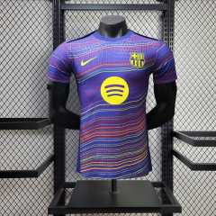 Player Barcelona Training Jersey 2025/2026 New Season Football Jersey Sports Shirt