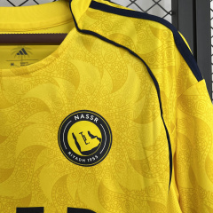 Al Nassr Home 2025/2026 New Season Football Jersey Sports Shirt