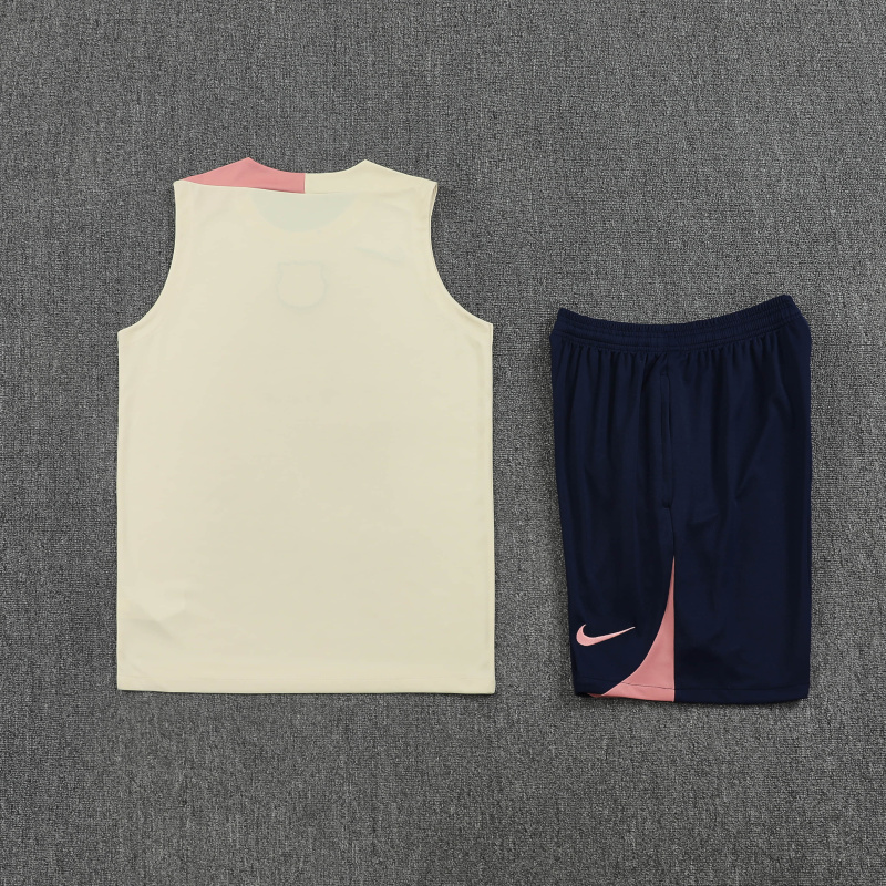 Barcelona Vest Short Sleeve Training Kit 2025/2026 New Season Football Jersey Sports Shirt