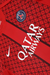 PSG Short Sleeve Training Kit 2025/2026 New Season Football Jersey Sports Shirt