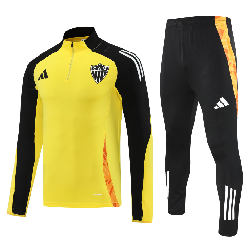 Atlético Mineiro Long-sleeved half-pull training kit 2025/2026 New Season Football Jersey Sports Shirt