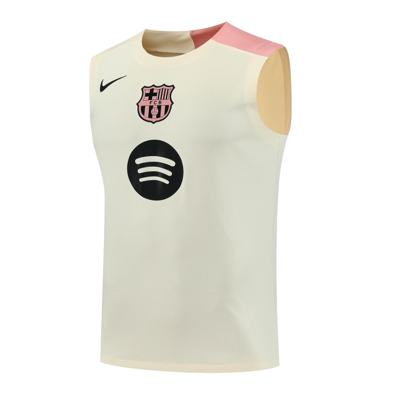Barcelona Vest Short Sleeve Training Kit 2025/2026 New Season Football Jersey Sports Shirt