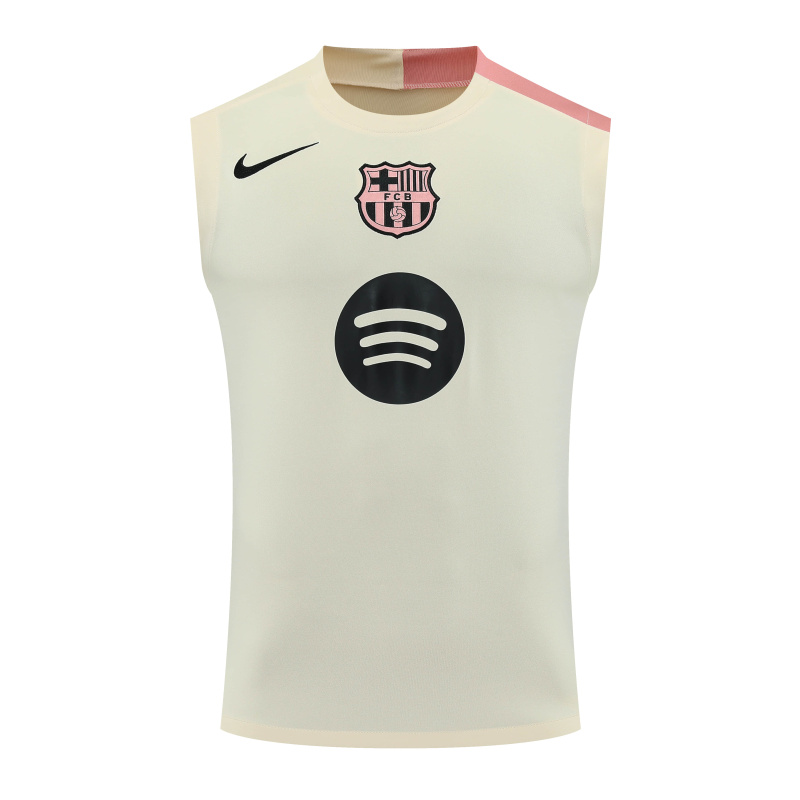 Barcelona Vest Short Sleeve Training Kit 2025/2026 New Season Football Jersey Sports Shirt