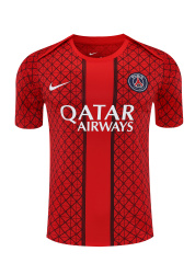 PSG Short Sleeve Training Kit 2025/2026 New Season Football Jersey Sports Shirt