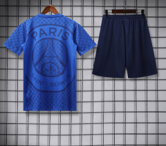 PSG Short Sleeve Training Kit 2025/2026 New Season Football Jersey Sports Shirt