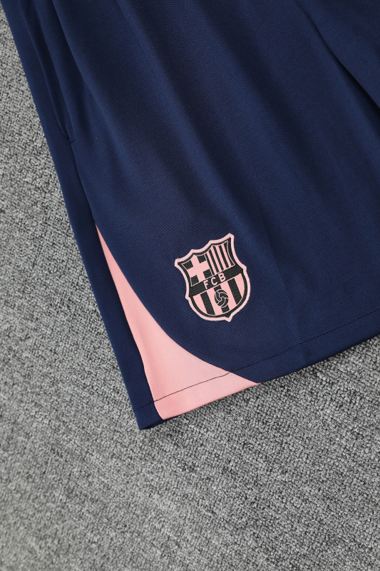 Barcelona Vest Short Sleeve Training Kit 2025/2026 New Season Football Jersey Sports Shirt