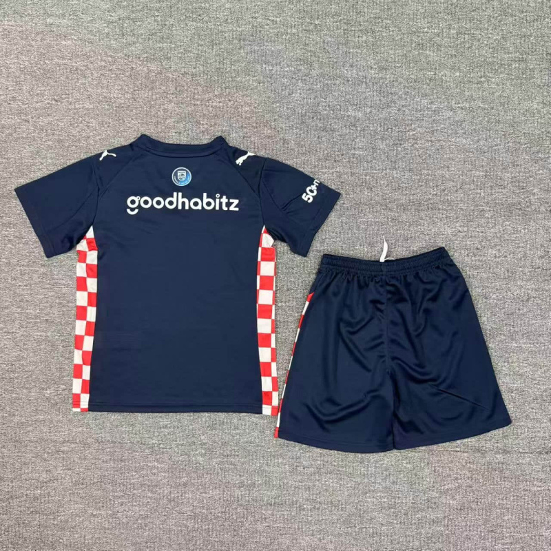 kids PSV Eindhoven Away 2025/2026 New Season Football Jersey Sports Shirt