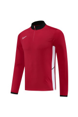 Nike Long-sleeved half-pull training kit 2025/2026 New Season Football Jersey Sports Shirt