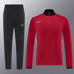 Nike Long-sleeved half-pull training kit 2025/2026 New Season Football Jersey Sports Shirt