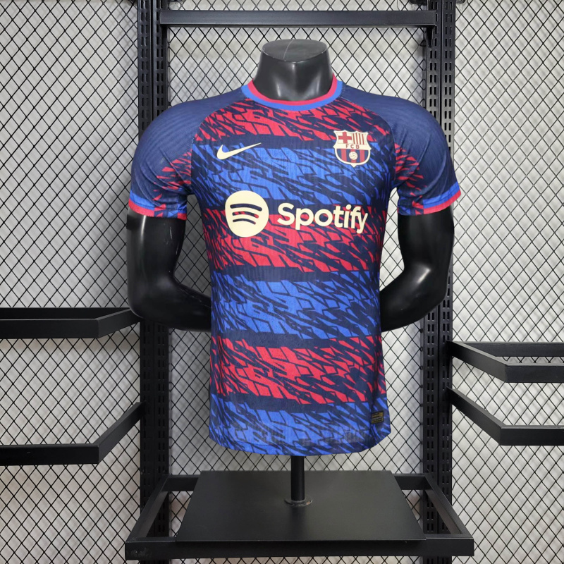 player Barcelona Training Jersey 2025/2026 New Season Football Jersey Sports Shirt