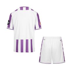 kids Real Valladolid Home 2025/2026 New Season Football Jersey Sports Shirt