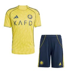 KIDS Al-Nassr Home 2025/2026 New Season Football Jersey Sports Shirt