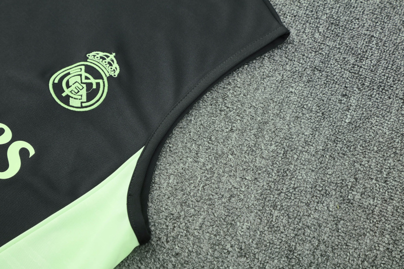 Real Madrid Vest Short Sleeve Training Kit 2025/2026 New Season Football Jersey Sports Shirt