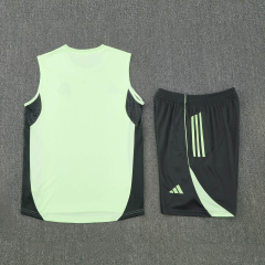 Real Madrid Vest Short Sleeve Training Kit 2025/2026 New Season Football Jersey Sports Shirt