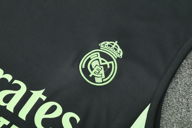 Real Madrid Vest Short Sleeve Training Kit 2025/2026 New Season Football Jersey Sports Shirt