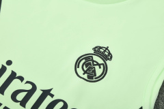 Real Madrid Vest Short Sleeve Training Kit 2025/2026 New Season Football Jersey Sports Shirt