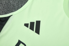 Real Madrid Vest Short Sleeve Training Kit 2025/2026 New Season Football Jersey Sports Shirt