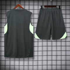 Real Madrid Vest Short Sleeve Training Kit 2025/2026 New Season Football Jersey Sports Shirt