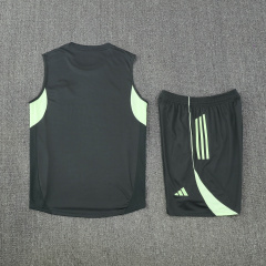 Real Madrid Vest Short Sleeve Training Kit 2025/2026 New Season Football Jersey Sports Shirt