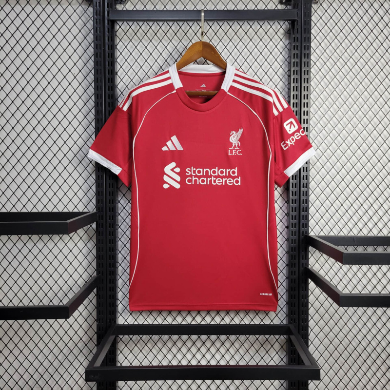 Liverpool Home 25/26 New Season Football Jersey Sports Shirt
