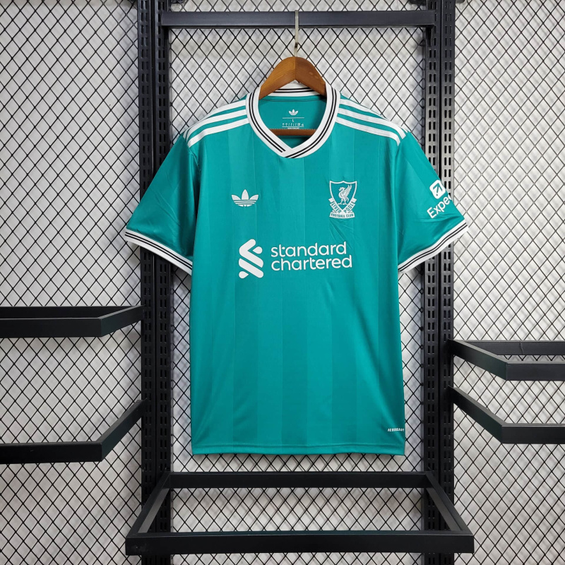 Liverpool 2nd away 2025/2026 New Season Football Jersey Sports Shirt