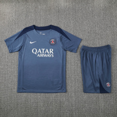 PSG Short Sleeve Training Kit 2025/2026 New Season Football Jersey Sports Shirt