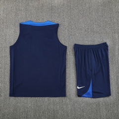 PSG Vest Short Sleeve Training Kit 2025/2026 New Season Football Jersey Sports Shirt