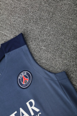PSG Vest Short Sleeve Training Kit 2025/2026 New Season Football Jersey Sports Shirt