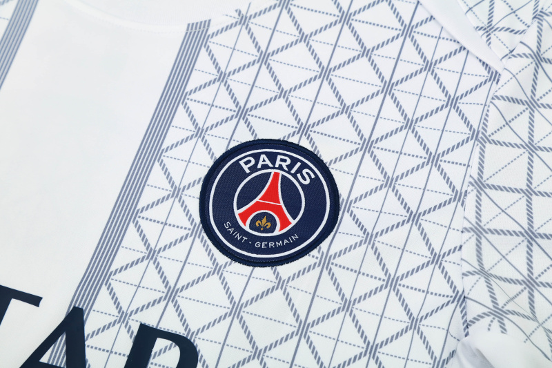 PSG Short Sleeve Training Kit 2025/2026 New Season Football Jersey Sports Shirt