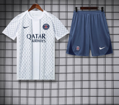 PSG Short Sleeve Training Kit 2025/2026 New Season Football Jersey Sports Shirt