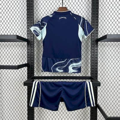 Kids Ajax Away 2025/2026 Shirt+Shorts+Socks Kit Football Team Shirt Jersey