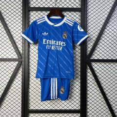 KIDS Real Madrid 3rd Away 2025/2026 shirt+shorts+socks kit Football team shirt Jersey