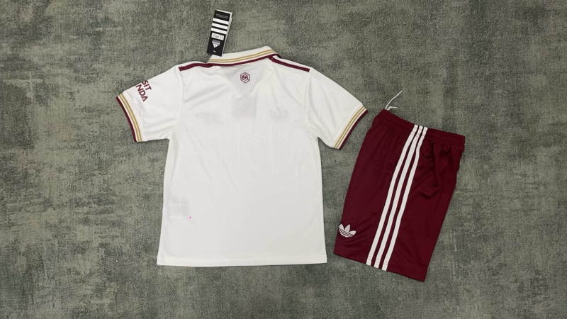 kids Arsenal 2nd Away 2025/2026 shirt + shorts + socks kit Football team shirt Jersey