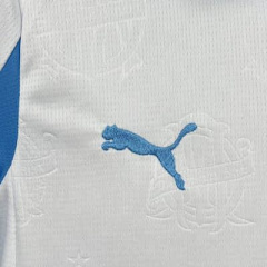 KIDS Marseille Home 2025/2026 shirt+shorts+socks kit Football team shirt Jersey