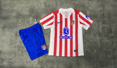 KIDS Atlético Madrid Home 2025/2026 shirt+shorts+socks kit Football team shirt Jersey