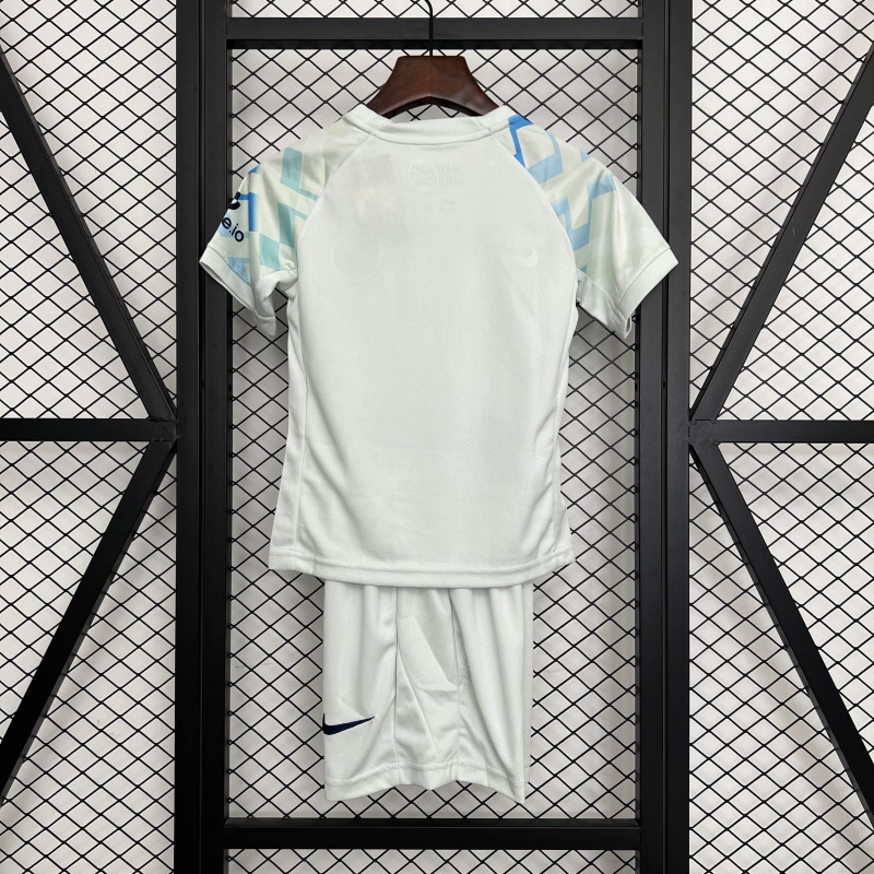 kids Inter Milan Away 2025/2026 shirt + shorts + socks kit Football team shirt Jersey