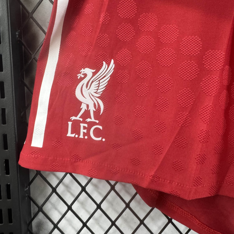 Player Liverpool Home 2025/2026 shirt+shorts+socks kit Football team shirt Jersey