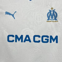 KIDS Marseille Home 2025/2026 shirt+shorts+socks kit Football team shirt Jersey