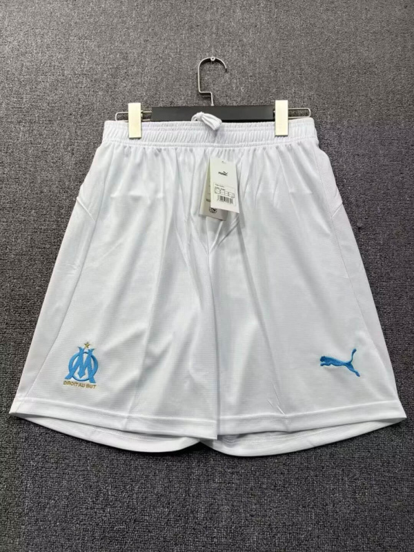 Marseille Home 2025/2026 shirt+shorts+socks kit Football team shirt Jersey